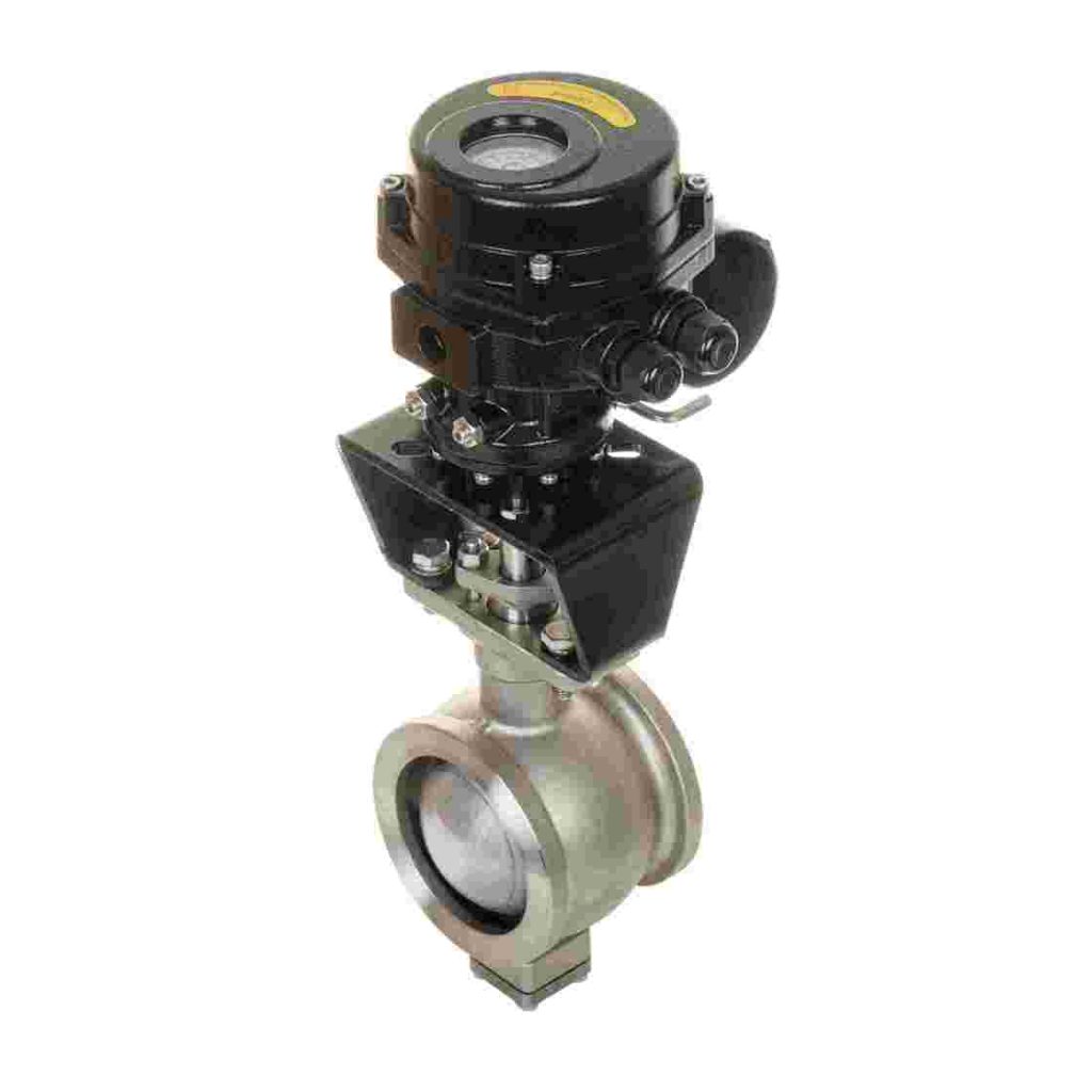 Vanne V-balle électrique pour l'énergie hydrogène