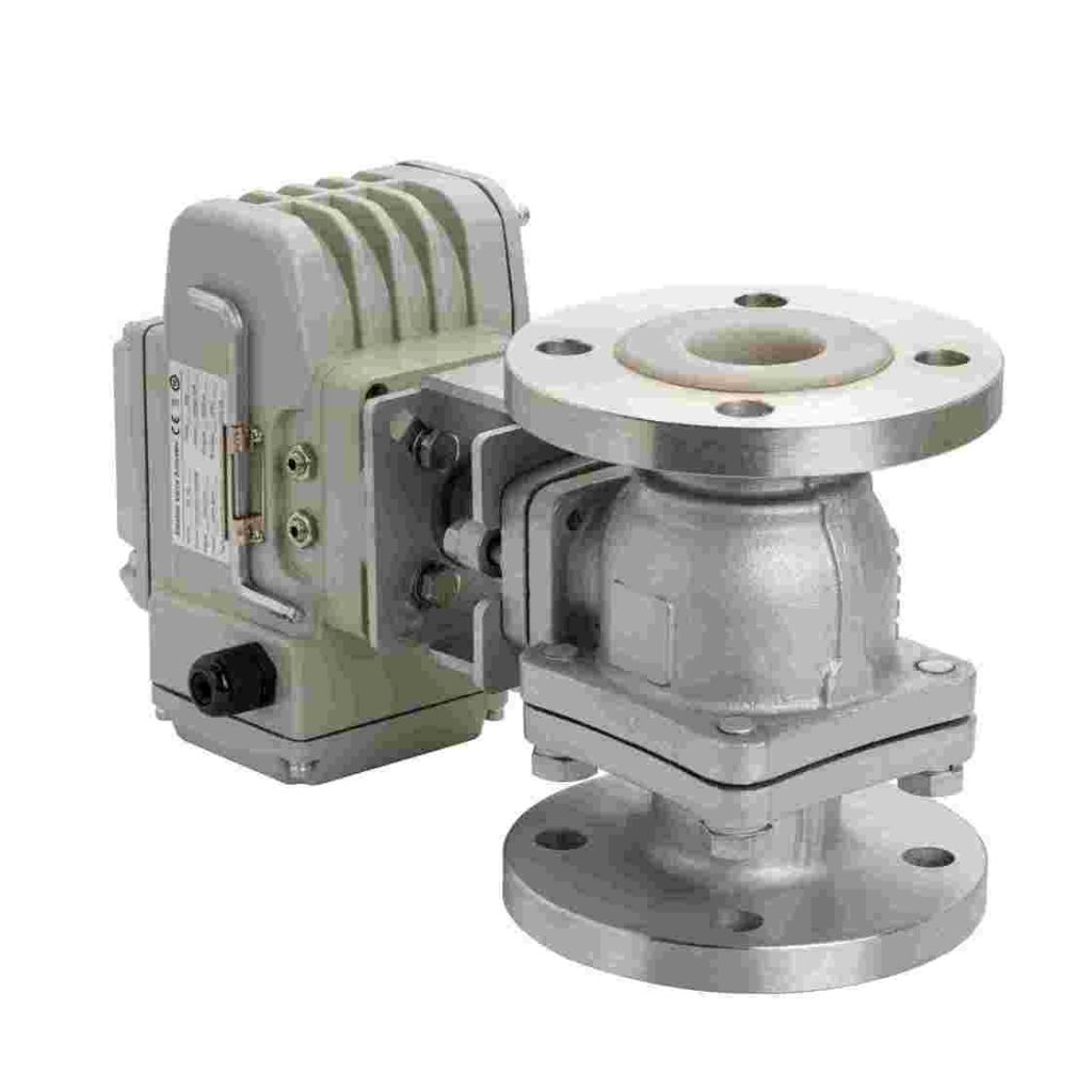 Vanne à bille anti-corrosion électrique pour batterie au lithium